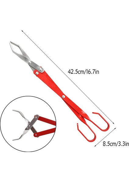 Kırmızı Stil Teenra Barbekü Karbon Fırın Kömür Maşası Paslanmaz Çelik Pense Plastik Saplı Barbekü Aracı Isıya Dayanıklı Güvenli Kullanım Klasörü Karbon Aracı (Yurt Dışından) modelleri