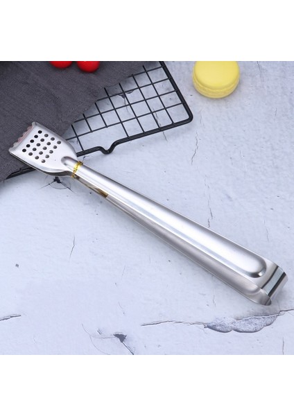 Delikler L Tarzı Paslanmaz Çelik Barbekü Gıda Maşası Anti Isı Ekmek Klipsi Pasta Kelepçesi Barbekü Maşası Mutfak Gereçleri Pişirme Mutfak Aksesuarları (Yurt Dışından)