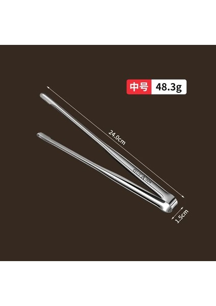 Orta Stil Yeni Paslanmaz Çelik Barbekü Maşası Japon Ekmek Maşası Yemek Maşası Biftek Maşası Uzatılmış Barbekü Maşası Mutfak Aletleri (Yurt Dışından)