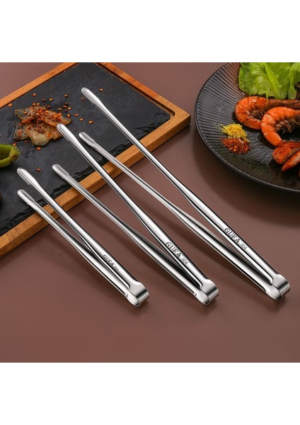 Orta Stil Yeni Paslanmaz Çelik Barbekü Maşası Japon Ekmek Maşası Yemek Maşası Biftek Maşası Uzatılmış Barbekü Maşası Mutfak Aletleri (Yurt Dışından) fiyatları