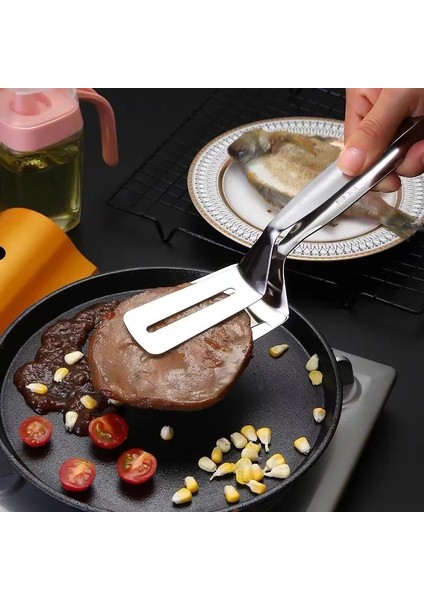 2 Adet Maşa Stili Barbekü Klipsi Gıda Maşası Mutfak Barbekü Aletleri Oluklu Çift Spatula Biftek Kelepçeleri Etler Saygısız Mutfak Aksesuarları (Yurt Dışından) indirimleri