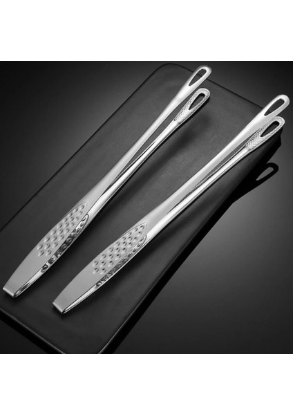 Resim Stili Olarak 1 Adet Barbekü Gıda Maşa Paslanmaz Çelik Barbekü Kelepçe Japon Gıda Maşa Kızarmış Balık Mutfak Aksesuarları (Yurt Dışından) modelleri