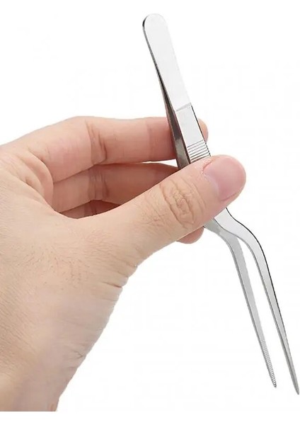 16CM Tarzı cm Mutfak Cımbız Barbekü Gıda Cımbız Klip Mef Maşa Barbekü Pişirme Aksesuarları Için Paslanmaz Çelik Taşınabilir (Yurt Dışından)