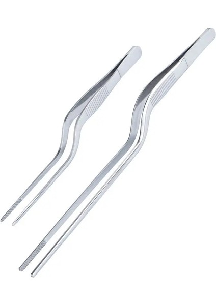 16CM Tarzı cm Mutfak Cımbız Barbekü Gıda Cımbız Klip Mef Maşa Barbekü Pişirme Aksesuarları Için Paslanmaz Çelik Taşınabilir (Yurt Dışından)