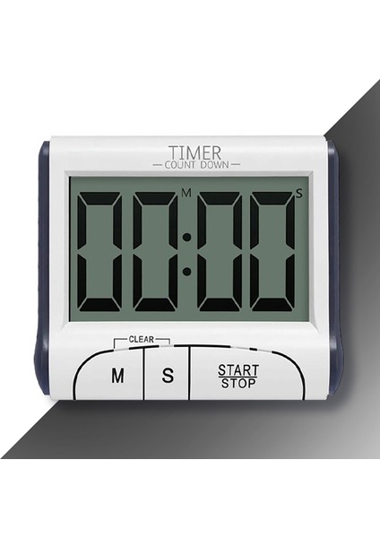 Mıknatıslı Alarmlı Dijital Geniş Ekranlı Kronometre-Zamanlayıcı-Timer