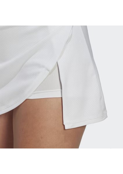 Adidas HS1455 Club Skirt Kadın Beyaz Tenis Eteği