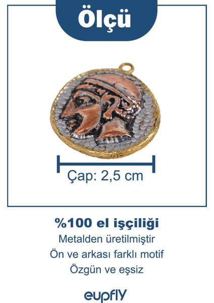 Mitolojik Tasarım El Yapımı Kolye Ucu_kolye9 modelleri