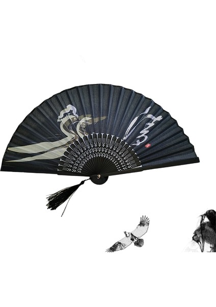 Bambu Antika Katlanır Fan (Yurt Dışından)