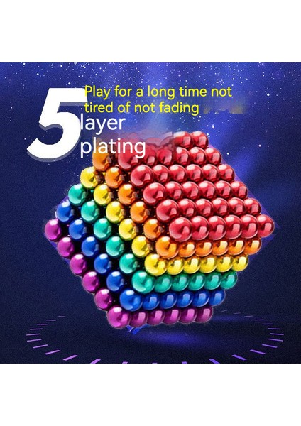 3MM512 Adet Dekompresyon Rubik Küp Manyetik Toplar Buck Topları (Yurt Dışından) modelleri