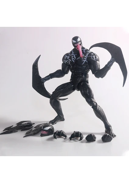 Venom 2 Figürlü Artikülasyon Modeli Süslemesi (Yurt Dışından)