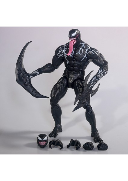 Venom 2 Figürlü Artikülasyon Modeli Süslemesi (Yurt Dışından)