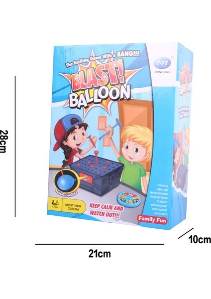 Balon Hüner Patlama Balon Masa Üstü Oyun Oyuncak Heyecan Verici Bir Oyun (Yurt Dışından) fiyatları