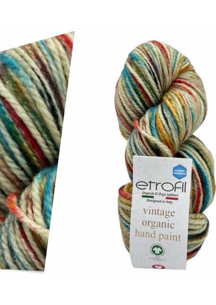 Vintage Organic Hand Paint Fall In Love SE707