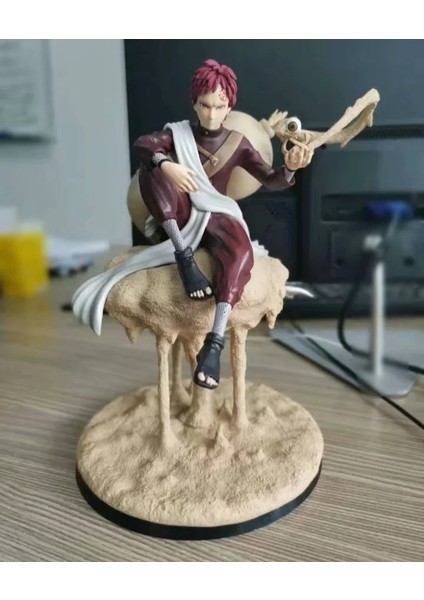 Naruto Gaara Sandun Oturan Shukaku Kalkan Modeli Süsleme Şekil (Yurt Dışından)