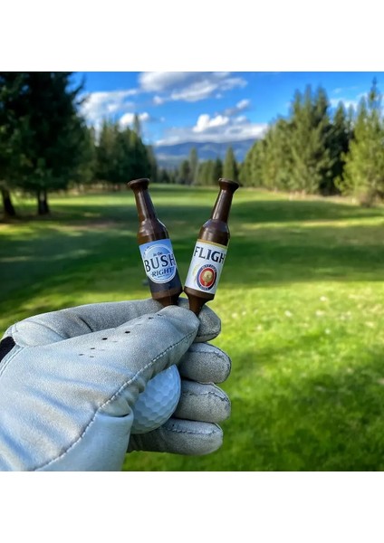 Bira Şişesi Golf Çivili Golf Tişörtü, 6'lı Paket (Yurt Dışından) modelleri