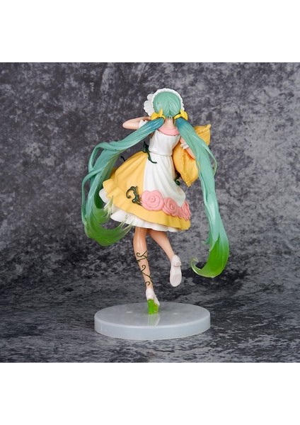 Taıto Hatsune Miku Şekil Fairyland Harikalar Diyarı Uyuyan Güzel Manzara Şekil Durumda Araba Süsleme (Yurt Dışından) modelleri