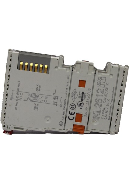 KL2612 Bus Terminal, 2-Channel Relay Output KL2612 Sıemens