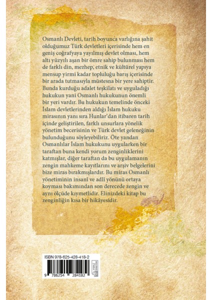Osmanlı Hukukuna Giriş Klasik Dönem