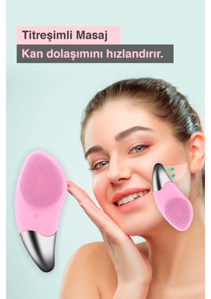 Sonic Facial Brush Yüksek Titreşimli Yüz Temizleyici modelleri
