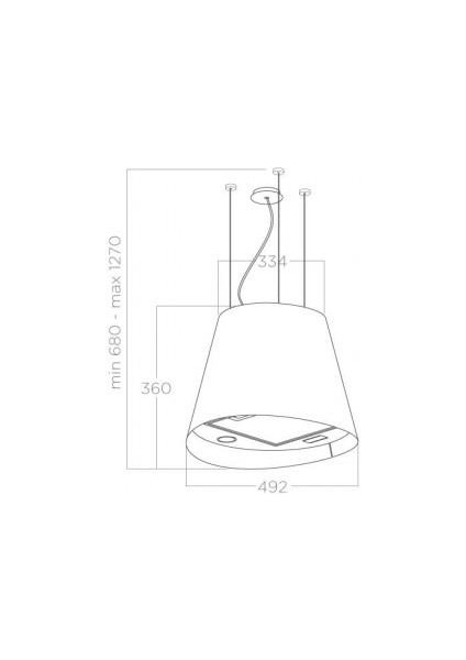 Juno Ix/f/50 Ada Tipi Davlumbaz