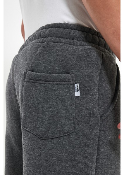 Düz Paça Baggy Kalıp Şardonlu Eşofman Altı