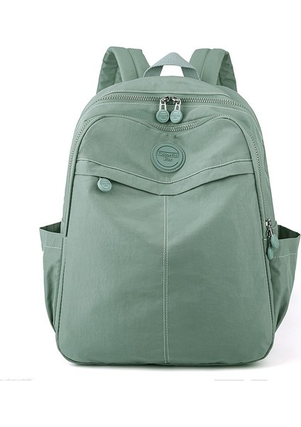 Büyük Kapasiteli Sırt Çantası Kadın Su Geçirmez Gelgit Öğrenci Okul Çantası Bilgisayar Sırt Çantası (Yurt Dışından)