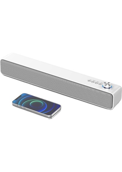 Bluetooth Hoparlör Yüksek Hacimli Ev Uzun Basit Tarzı Yüksek Kaliteli Hoparlör (Yurt Dışından)