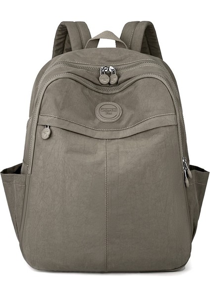 Büyük Kapasiteli Sırt Çantası Kadın Su Geçirmez Gelgit Öğrenci Okul Çantası Bilgisayar Sırt Çantası (Yurt Dışından)