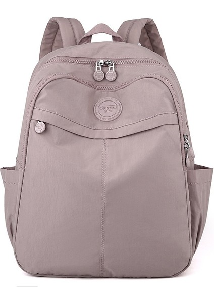 Büyük Kapasiteli Sırt Çantası Kadın Su Geçirmez Gelgit Öğrenci Okul Çantası Bilgisayar Sırt Çantası (Yurt Dışından)