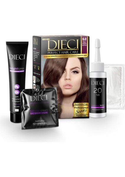 Kit Saç Boyası 6.0 Koyu Kumral Dark Blond