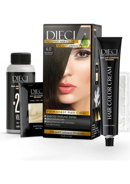 Eko Kit Saç Boyası 6.0 Koyu Kumral Dark Blond