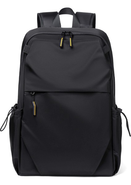 Rahat Sırt Çantası USB Şarj Basit Bilgisayar Sırt Çantası Moda Öğrenci Okul Çantası (Yurt Dışından)