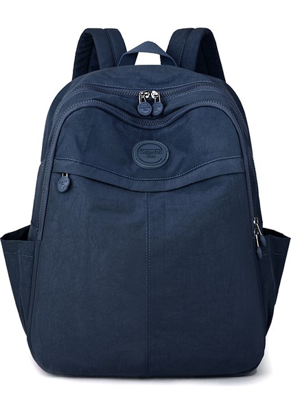 Büyük Kapasiteli Sırt Çantası Kadın Su Geçirmez Gelgit Öğrenci Okul Çantası Bilgisayar Sırt Çantası (Yurt Dışından)