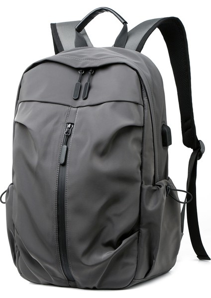 Sırt Çantası Moda Trendi Büyük Kapasiteli Seyahat Dağcılık Çantası Erkekler ve Kadınlar Rahat Iş Bilgisayarı Sırt Çantası Öğrenci Okul Çantası (Yurt Dışından)