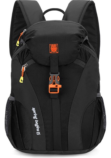 Çift Tarzı Sırt Çantası Rahat Bisiklet Yürüyüş Spor Sırt Çantası Büyük Kapasiteli Su Geçirmez Açık Dağcılık Çantası (Yurt Dışından)