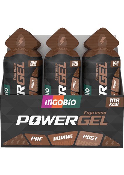Powergel Espresso + 150 mg Caffeine (15 Adet)