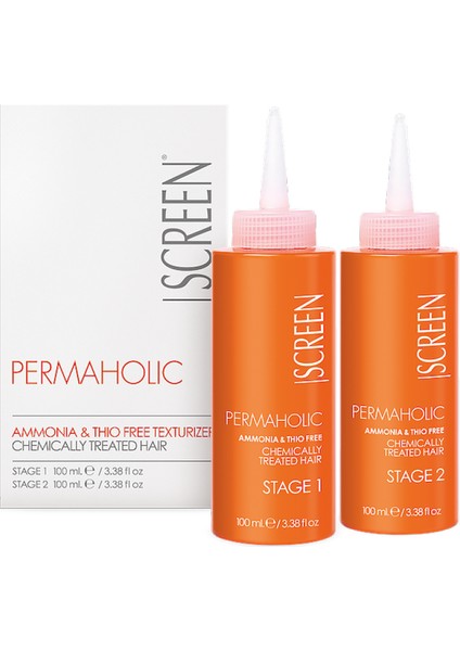 Perma Nötrleştirici Permaholic Chemically Treated Hair Kit 100+100 ml