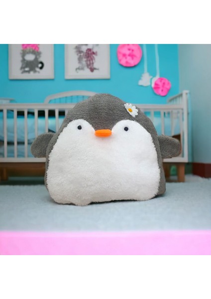 Sevgiliye Hediye ve Bebek Odalari Icin Penguen Yastik Pelus Oyuncak fiyatları