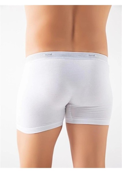 420 Erkek Modal Boxer-Beyaz