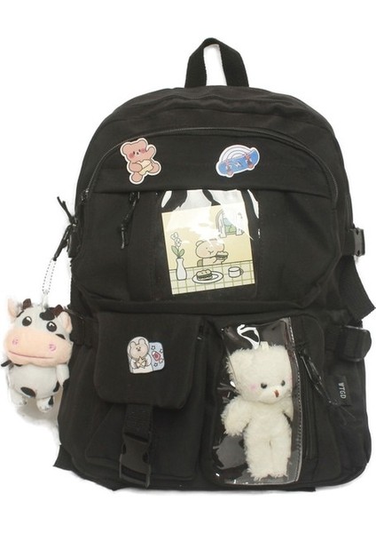 Erkek/ Kız Öğrenciler Için Oxford Bez Okul Çantası (Yurt Dışından)