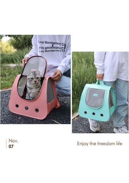 Kedi Çantası, Hayvanlar Çantası, Dışarıdaki Kullanımı Için Taşınabilir, Arka Paketi Taşır, Nefes Alır, Tüm Sezon Evrensel Kedi ve Küçük Köpek Hayvanların Malzemeleri (Yurt Dışından) fiyatları