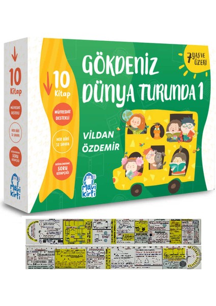 Gökdeniz Dünya Turunda 2. Sınıf Kitapları 10'lu Set - Matematik Öğreten Ayraç