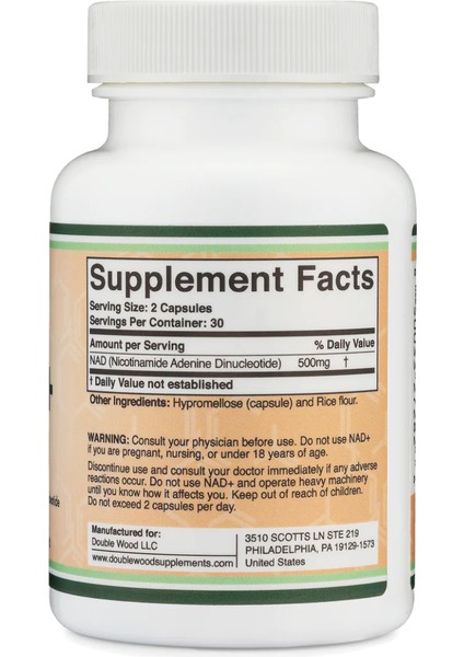 NAD + 500 mg 60 Capsul fiyatları