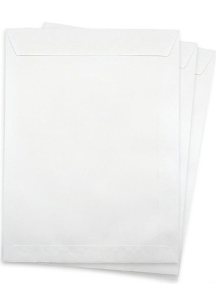 Zarf A4 Boyutunda Beyaz Torba Zarf 24X32 cm - 20 Adet