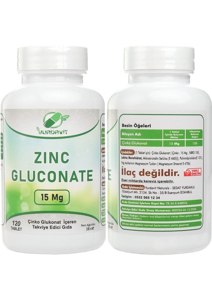 Set 120 Tablet Magnezyum Sitrat 500 Mg Çinko Glukonat 15 Mg Selenyum 200 Mcg Ücretsiz Kargo modelleri