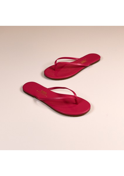 Kadın Fuşya Parmak Arası Terlik modelleri