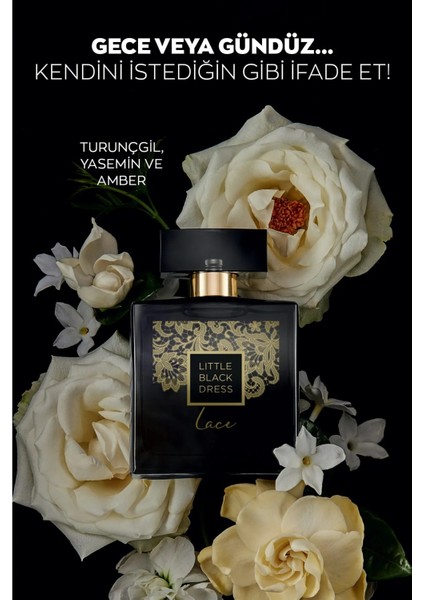 Little Black Dress Lace Kadın Parfüm Edp 50 Ml. Ikili Set modelleri