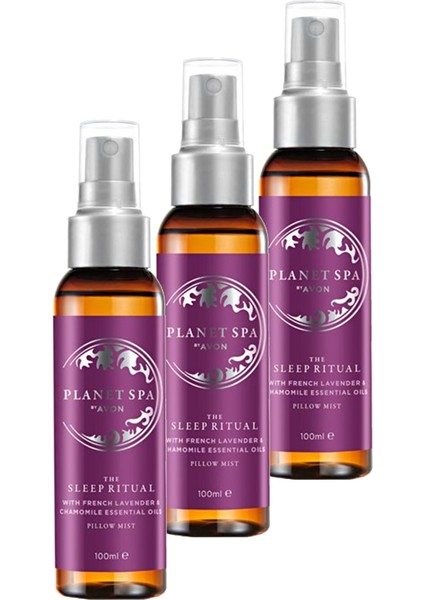Planet Spa Sleep Rituel Yastık Spreyi 100 Ml. Üçlü Set
