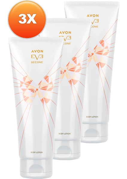 Eve Become Vücut Losyonu 125 Ml. Üçlü Set