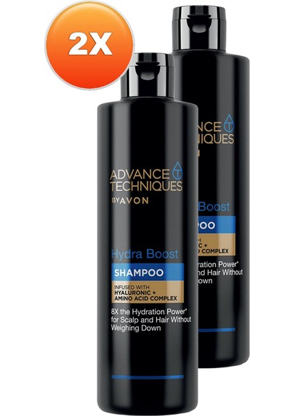 Advance Techniques Hydra Boost Nemlendirici Şampuan 400 Ml. Ikili Set